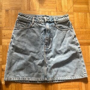 Denim Mini Skirt